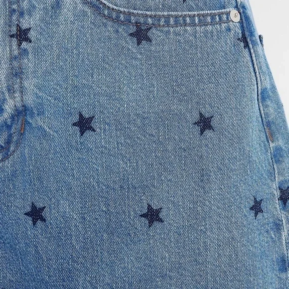 Madewell star denim skirt size 26 - Picture 4 of 11